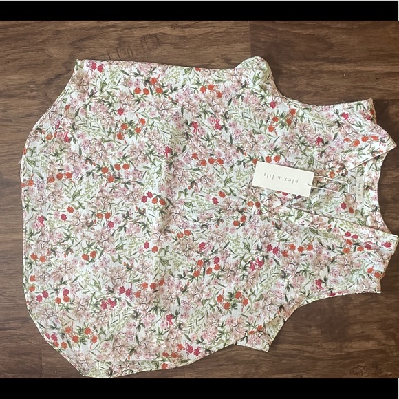 Alex and Lily floral blouse - Picture 1 of 2